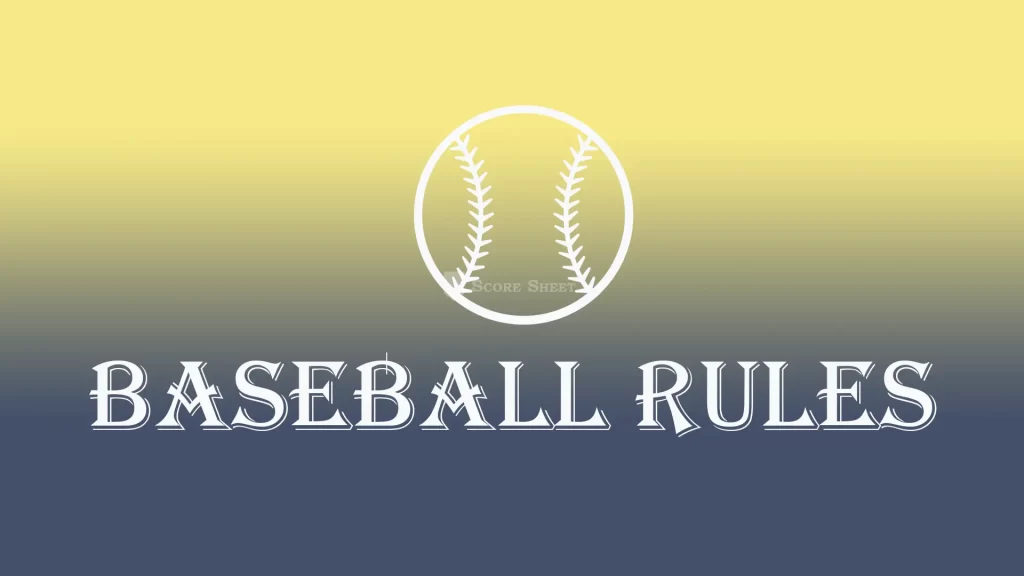 baseball rules